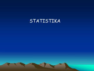 STATISTIKA