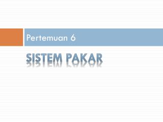 Pertemuan 6