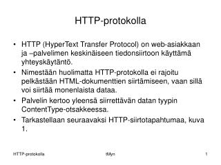 HTTP-protokolla
