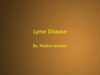 Lyme Disease