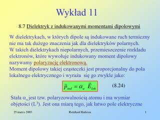 Wykład 11