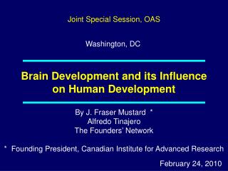 Brain Development and its Influence on Human Development