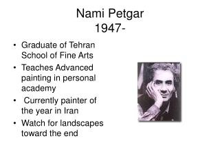 Nami Petgar 1947-