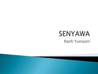 SENYAWA