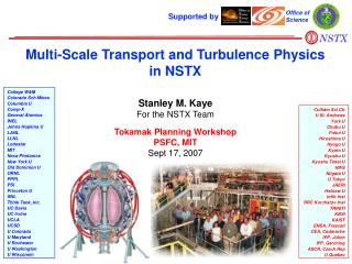 Multi-Scale Transport and Turbulence Physics in NSTX