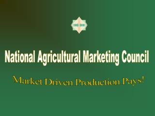 National Agricultural Marketing Council