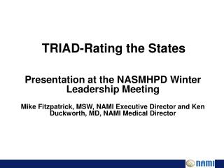 TRIAD-Rating the States