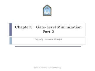 Chapter3: Gate-Level Minimization Part 2