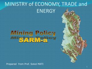 MINISTRY of ECONOMY, TRADE and ENERGY