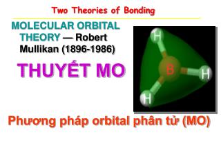 Two Theories of Bonding