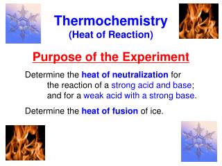 Purpose of the Experiment