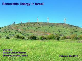 Renewable Energy in Israel