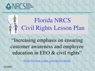 “Increasing emphasis on ensuring customer awareness and employee education in EEO &amp; civil rights”