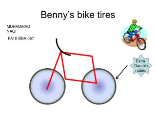 Benny’s bike tires