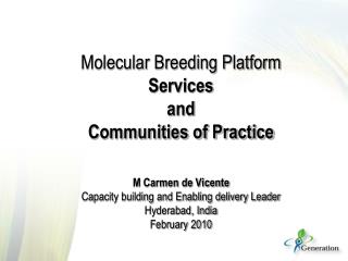 The Molecular Breeding Platform