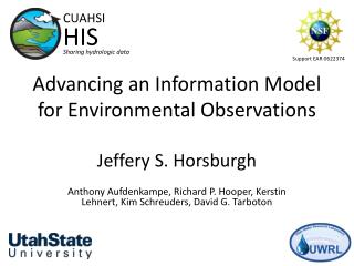 Advancing an Information Model for Environmental Observations
