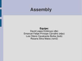 Assembly