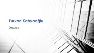 Furkan Kahyaoğlu