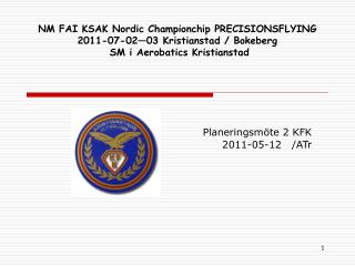 Planeringsmöte 2 KFK 2011-05-12 /ATr