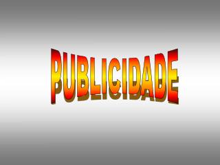 PUBLICIDADE