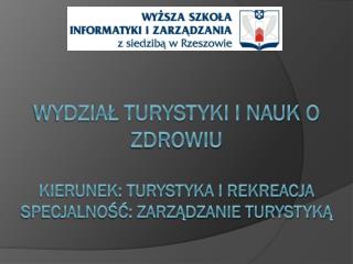 Zarządzanie Przedsiębiorstwem Turystycznym