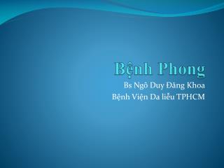 Bệnh Phong