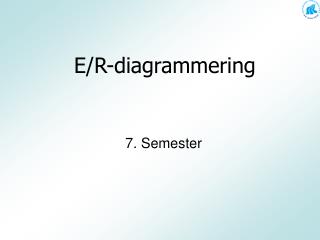 E/R-diagrammering