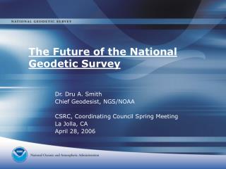 The Future of the National Geodetic Survey