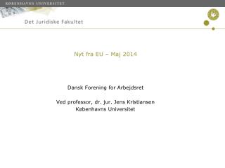 Nyt fra EU – Maj 2014