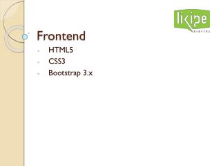 Frontend