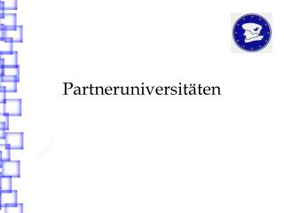 Partneruniversitäten