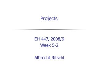 Projects