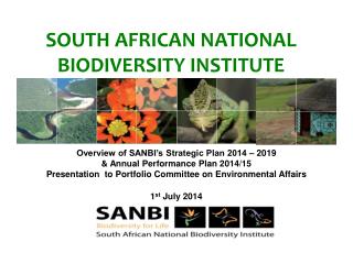 SOUTH AFRICAN NATIONAL BIODIVERSITY INSTITUTE