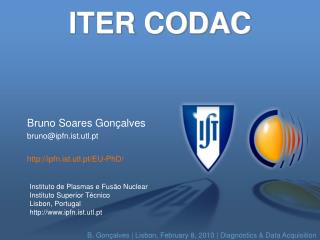 ITER CODAC