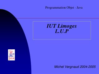 IUT Limoges L.U.P