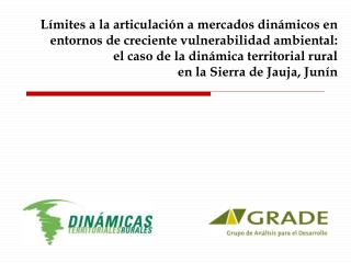 Esquema de la Presentación
