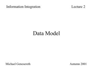 Data Model