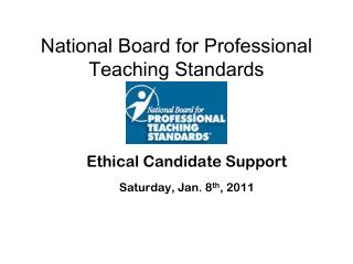 National Board for Professional Teaching Standards