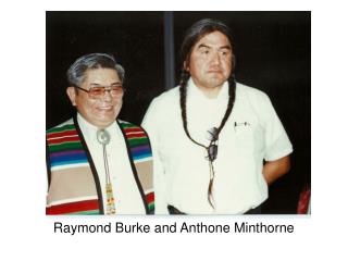 Raymond Burke and Anthone Minthorne