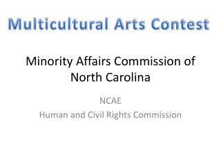 Minority Affairs Commission of North Carolina