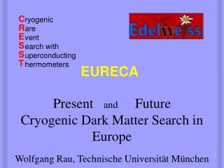 Present and Future Cryogenic Dark Matter Search in Europe