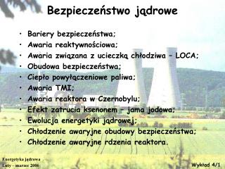 Bezpieczeństwo jądrowe