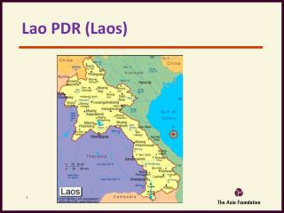 Lao PDR (Laos)