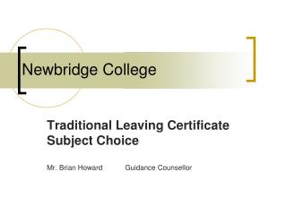 Newbridge College