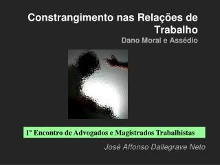 Constrangimento nas Relações de Trabalho Dano Moral e Assédio