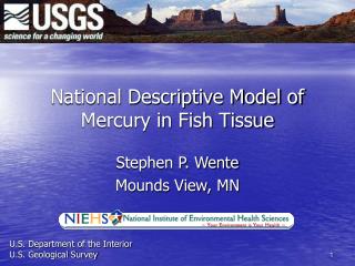 National Descriptive Model of Mercury in Fish Tissue