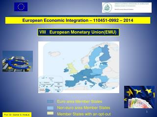 VIII European Monetary Union(EMU)