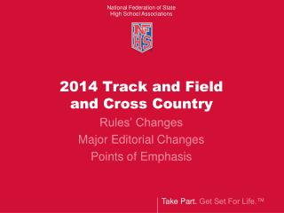 2014 Track and Field and Cross Country