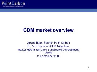 CDM market overview