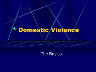 Domestic Violence